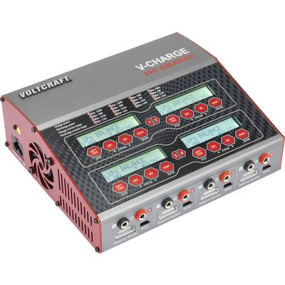 VOLTCRAFT V-Charge 240 Quadro Multifunctionele modelbouwlader 12 V, 230 V 12 A Li-poly, LiFePO, Li-ion, LiHV, NiCd, NiMH-8