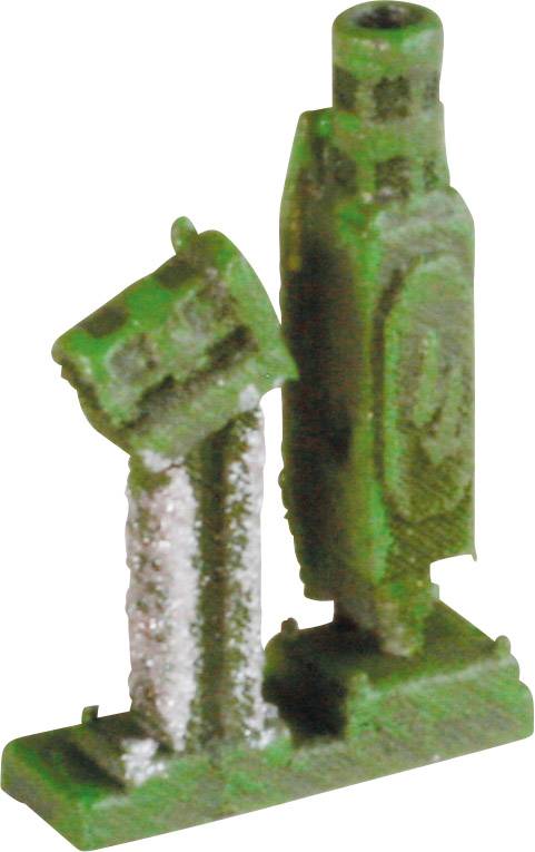 NOCH 3D-minis 0013622 H0 3D-mini's, set van 2 stuks stroomaansluiting 3D-printmodel, Geverfd-1