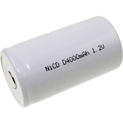 Mexcel Speciale oplaadbare batterij (mono) voor hoge temperaturen, Flat-top NiCd 1.2 V 4000 mAh kopen ? Conrad Electronic