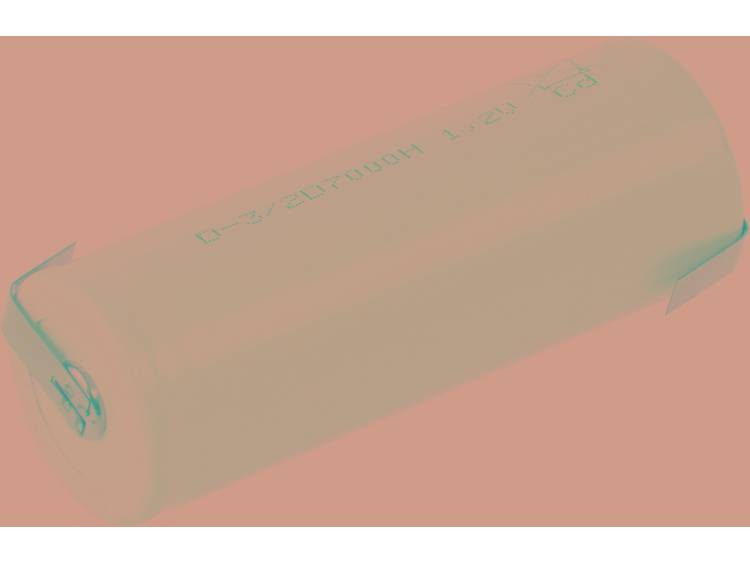 Mexcel Speciale oplaadbare batterij 3-2 D Geschikt voor hoge temperaturen NiCd 1.2 V 7000 mAh