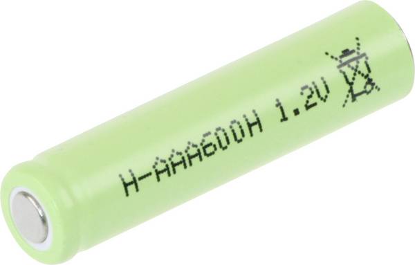 Mexcel H-AAA600H Oplaadbare AAA batterij (potlood) NiMH 600 mAh 1.2 V 1 stuk(s)