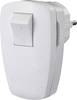 GAO EMP100SW Haakse stekker met randaarde Kunststof Met schakelaar 230 V Wit IP20