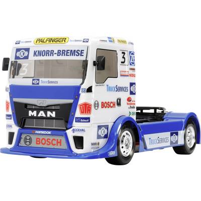 Tamiya 1:14 RC truck Elektro Truck Racing Truck Team Hahn Racing  Brushed 4WD Bouwpakket TT-01E  