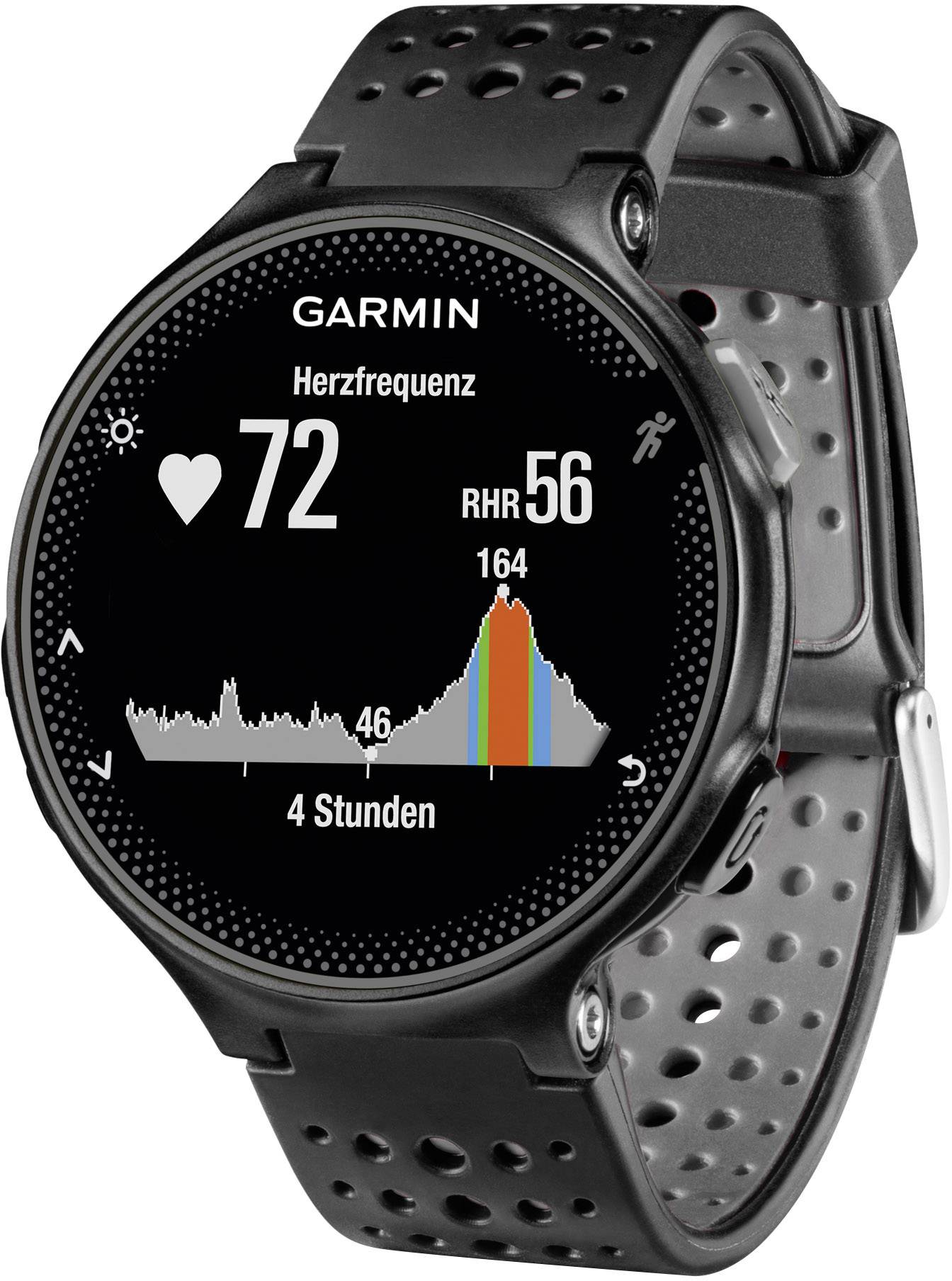 Garmin Forerunner 235 WHR Smartwatch Uni Zwart, Grijs Conrad.nl