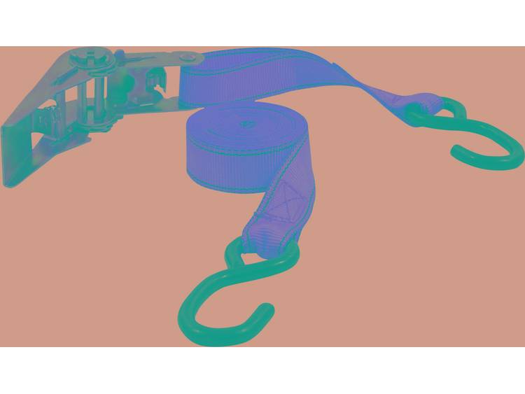 Petex Spanband (tweedelig) Trekkracht (lc) vastbinden (enkel-direct)=350 daN (l x b) 5 m x 25 mm