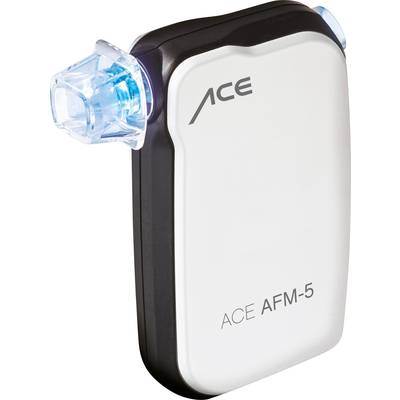 ACE AFM-5 Alcoholtester Wit 0 tot 4 ‰ Weergave via smartphone