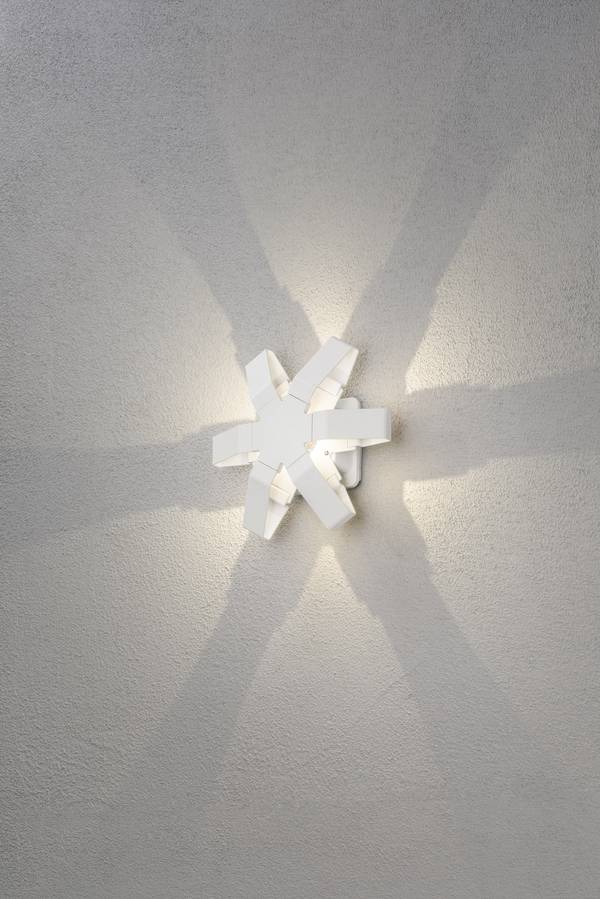 Konstsmide Pescara 7977-250 LED-buitenlamp (wand) Energielabel: F (A - G) LED LED vast ingebouwd 3 W Wit
