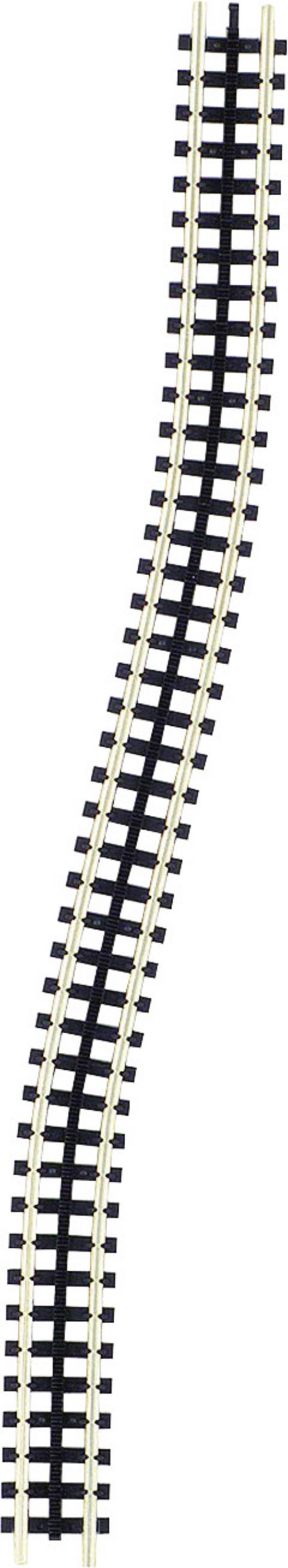9119 N Fleischmann rails (zonder ballastbed) Tandradrail, Flexibel 222 mm