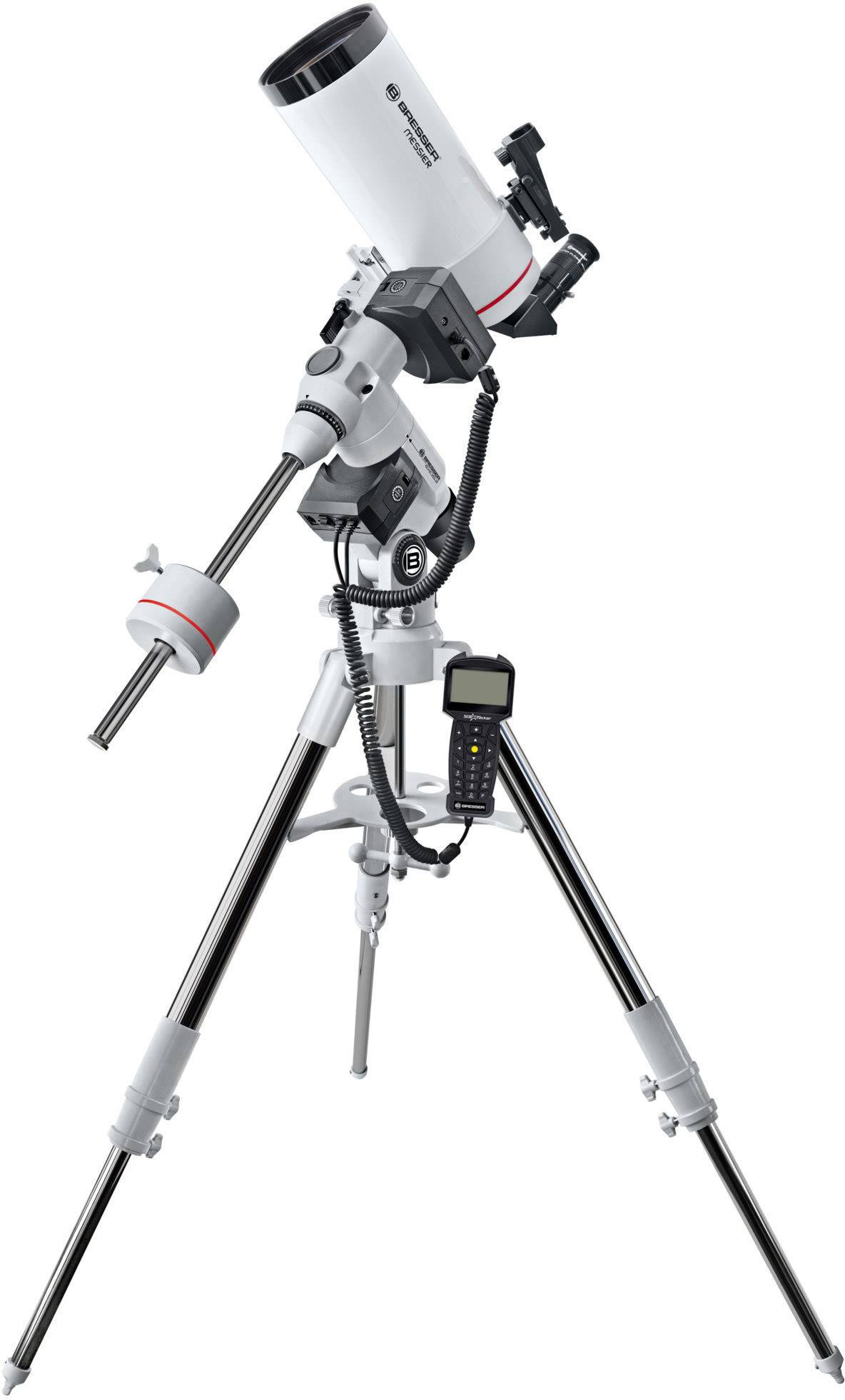 Bresser Optik Messier MC-100/1400 EXOS-2 GoTo Spiegeltelescoop Maksutov-Cassegrain Catadioptrisch Vergroting 14 tot 200 x