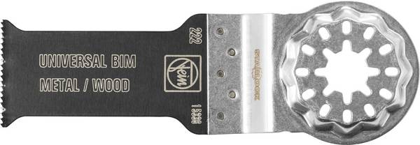 Fein 63502222210 E-Cut Universal Invalzaagblad Bimetaal  28 mm  1 stuk(s)