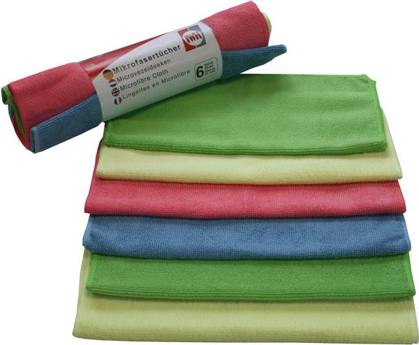 IWH 932  Microvezeldoek  6 stuk(s) (l x b) 30 cm x 30 cm