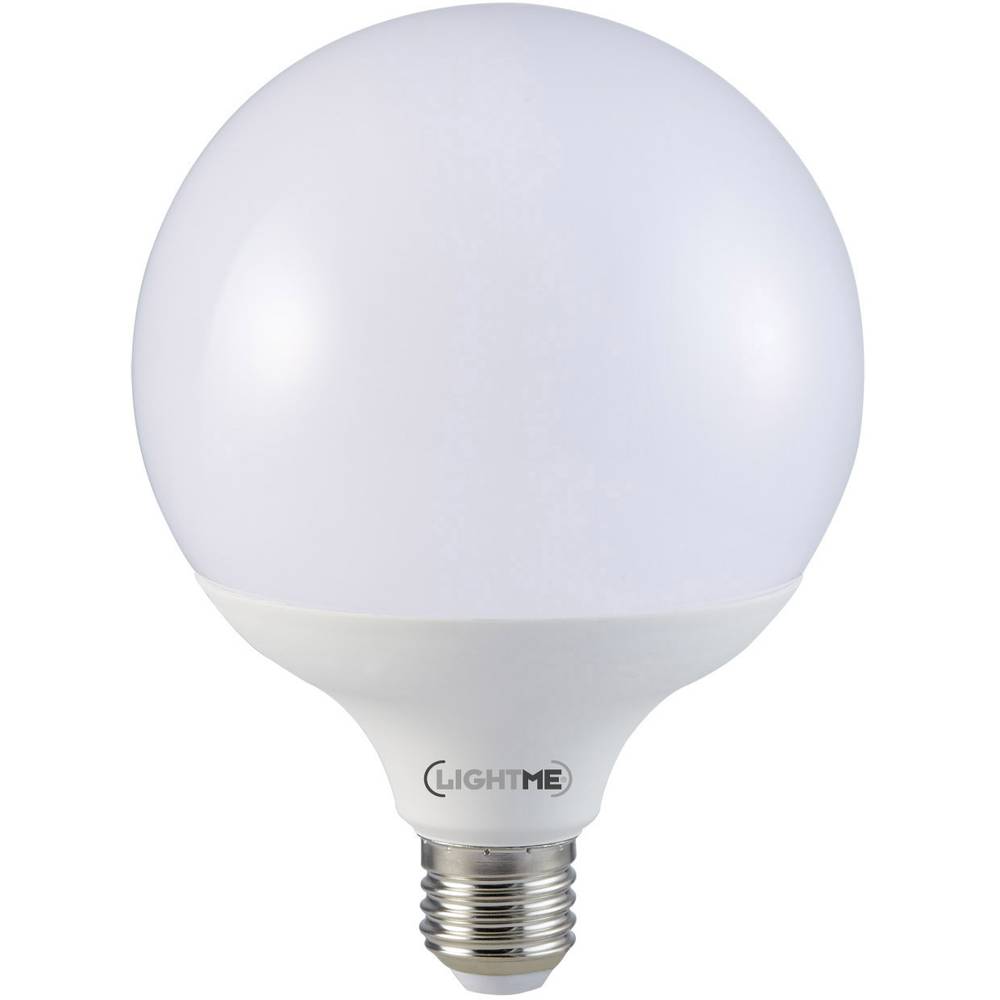 LightMe LM85271 LED-lamp Energielabel F (A - G) E27 Globe 15 W = 100 W Warmwit (Ø x l) 120 mm x 163 mm 1 stuk(s)