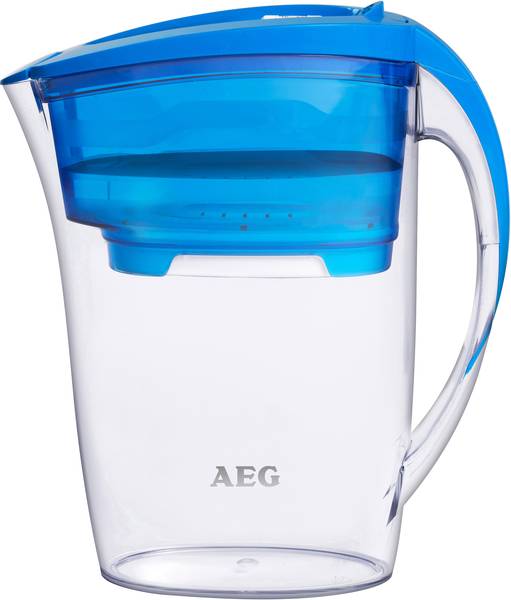 Waterfilter AEG AWFLJP2 AquaSense 9001677096 2.6 l Blauw Conrad.nl