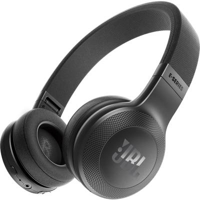 JBL E45BT On Ear koptelefoon   Bluetooth, Kabel  Zwart  Vouwbaar, Headset
