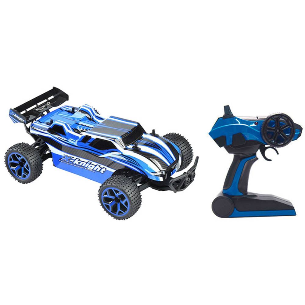 Truggy - Fierce - Blauw - 1:18 - 4WD