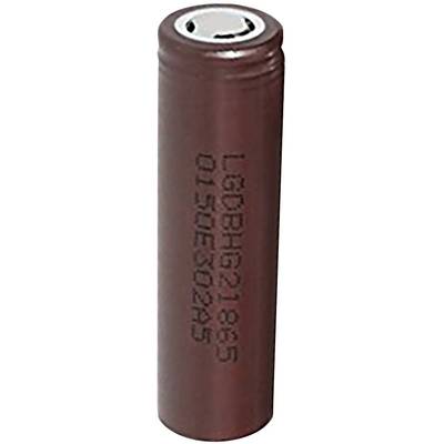 LG Chem ICR 18650-HG2 Speciale oplaadbare batterij 18650 Geschikt voor hoge stroomsterktes, Geschikt voor hoge temperatu