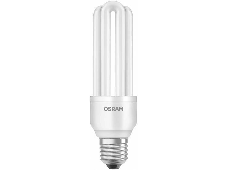 OSRAM Spaarlamp 135 mm 230 V E27 15 W Koud-wit Energielabel: A 3-buizen Inhoud: 1 stuks