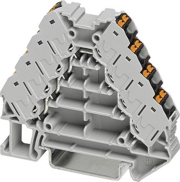 Phoenix Contact 3270125 Potentiaalverdeler 8.3 mm Spanveer  Grijs 10 stuk(s)