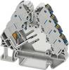 Phoenix Contact 3270221 Potentiaalverdeler 8.3 mm Spanveer Grijs 10 stuk(s)