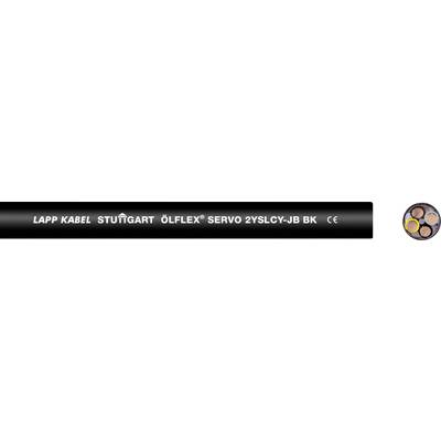 LAPP ÖLFLEX® SERVO 2YSLCY-JB Servokabel 4 G 25 mm² Zwart 1136456/500 500 m