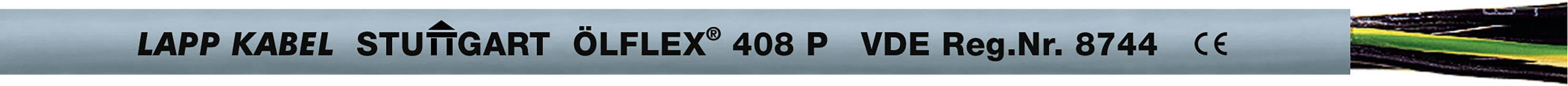 LAPP ÖLFLEX® 408 P Stuurstroomkabel 2 x 1 mm² Zilver-grijs (RAL 7001) 1308902/100 100 m