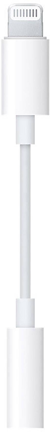 Apple MMX62ZM/A Apple Lightning / Jackplug Adapterkabel [1x Apple dock-stekker Lightning - 1x Jackplug female 3,5 mm] Wi