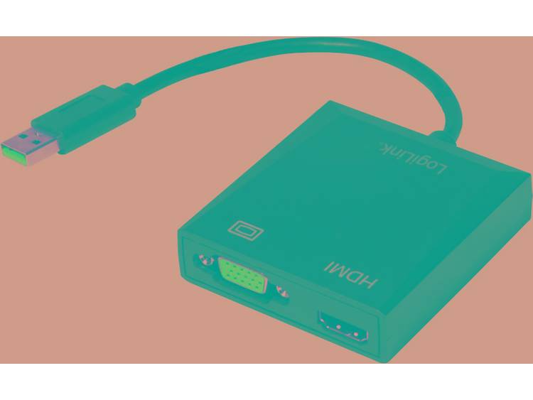LogiLink Adapter LogiLink USB 3.0 Combo > VGA-HDMI (UA0234)