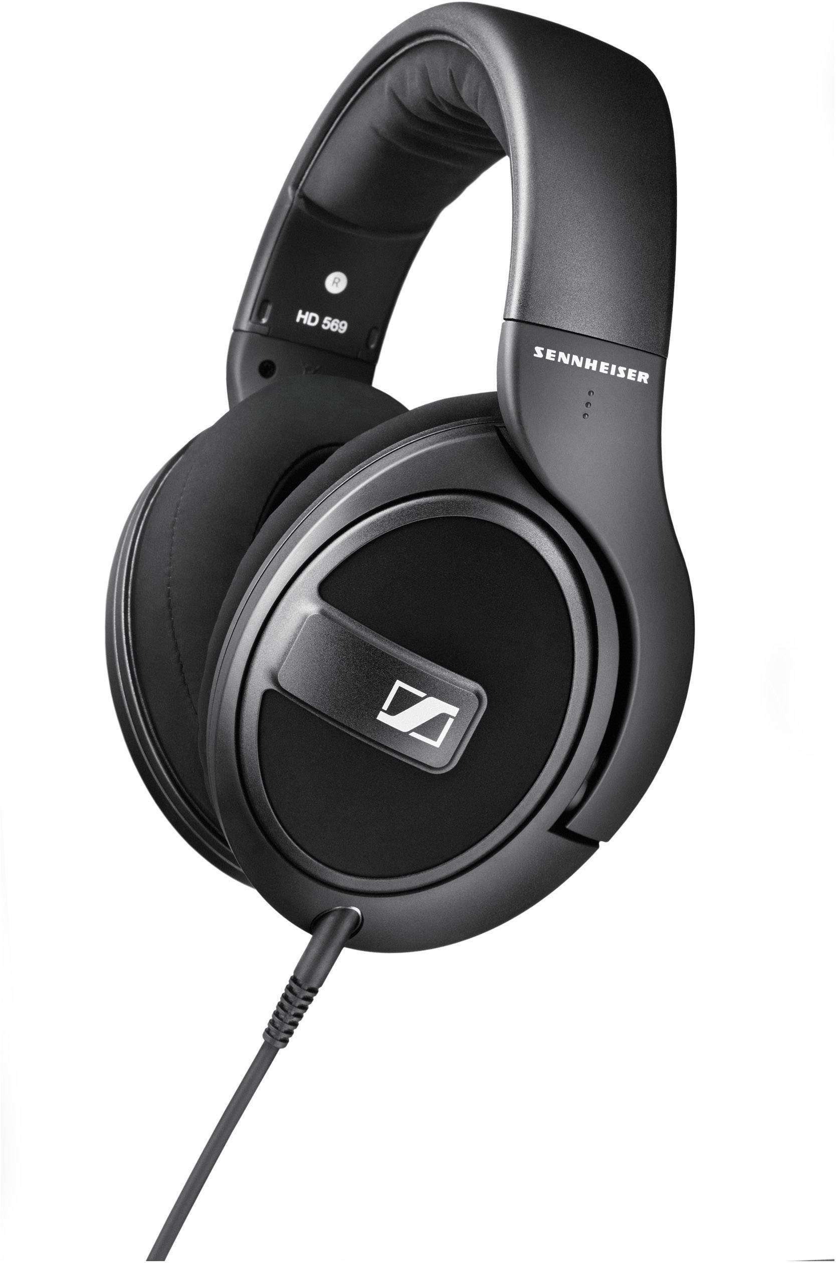 Sennheiser HD 569 Over Ear koptelefoon Kabel Zwart (mat) Headset HiFi