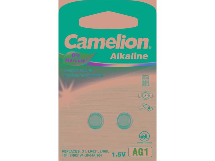 Camelion Knoopcel Alkaline (Alkali-mangaan) 14 mAh 1.5 V 2 stuks