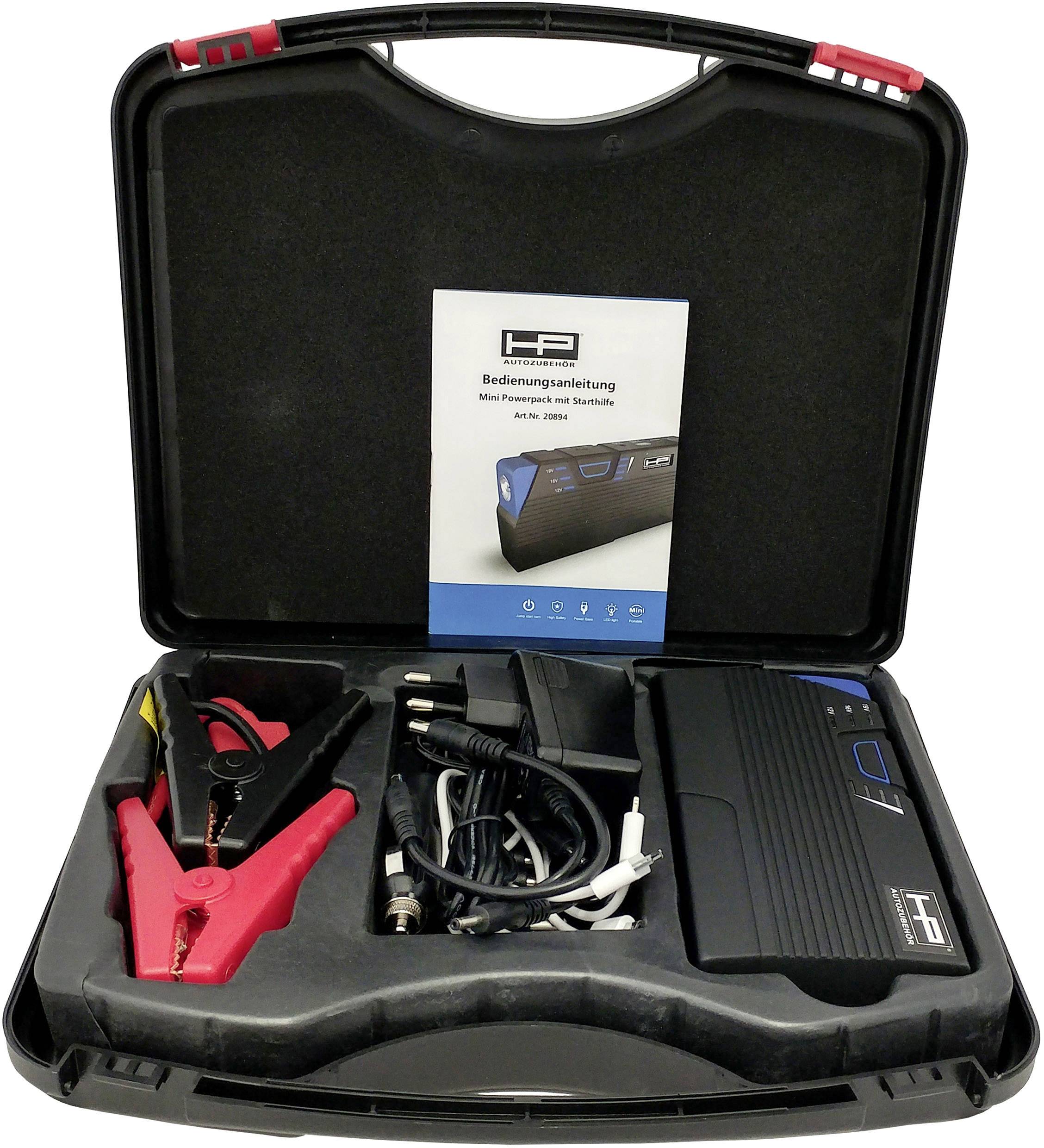 HP Autozubehör Mini Powerpack 20894 Snelstartsysteem Starthulpstroom