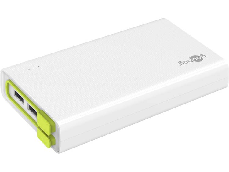 Goobay 20000 mAh Powerbank 3 USB-poort(en)