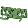 Weidmüller 1521770000 Doorgangsklem 5.1 mm Spanveer Groen 100 stuk(s)