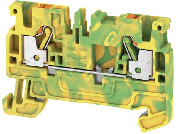 Weidmüller 1521680000 Aardklem 5.1 mm Spanveer  Groen, Geel 50 stuk(s)