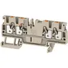 Weidmüller 1521690000 Doorgangsklem 5.1 mm Spanveer Grijs 100 stuk(s) Piece