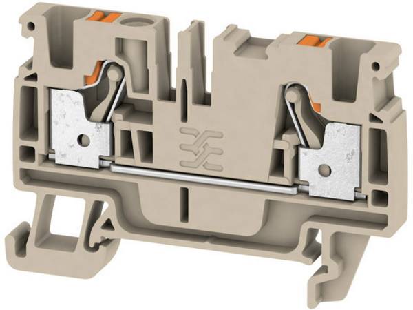 Weidmüller 2051180000 Doorgangsklem 6.1 mm Spanveer  Grijs 100 stuk(s)