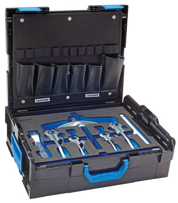 Gedore 2927241 Poelietrekkerset Spanbereik 70 - 260 mm Aantal haken 2