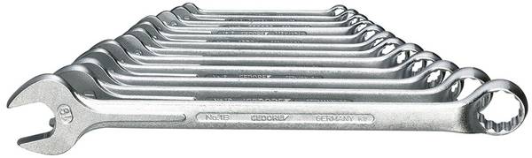 Gedore 6012840 1 B-0112 Ring-steeksleutelset 12-delig Sleutelbreedte (metrisch) 6 - 19 mm