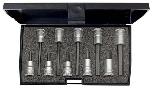 Gedore IN 30 LKM 1509918 Dopsleutel-bitinzetset Metrisch 3/8" (10 mm) 10-delig