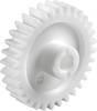 Reely Polyacetaal Recht tandwiel Soort module: 0.5 Boordiameter: 2 mm Aantal tanden: 12