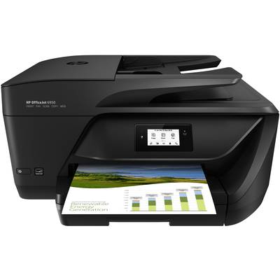 HP OfficeJet 6950 All-in-One Multifunctionele inkjetprinter (kleur)  A4 Printen, scannen, kopiëren, faxen WiFi, Duplex, 