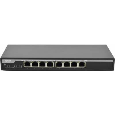 Digitus DN-95340 Netwerk switch  8 poorten 1 GBit/s PoE-functie 