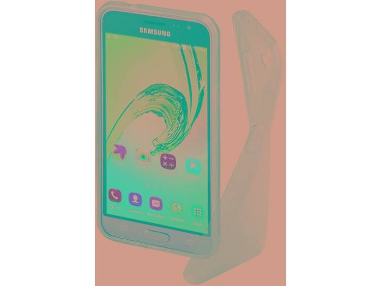 Hama GSM backcover Geschikt voor model (GSM's): Samsung Galaxy J3 (2016) Transparant