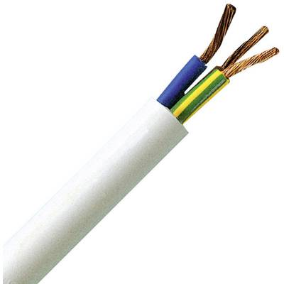 Kopp 151825002 Geïsoleerde kabel H05VV5-F 3 x 1.5 mm² Wit 25 m