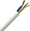 Kopp 151810842 Geïsoleerde kabel H05VV5-F 3 x 1.5 mm² Wit 10 m