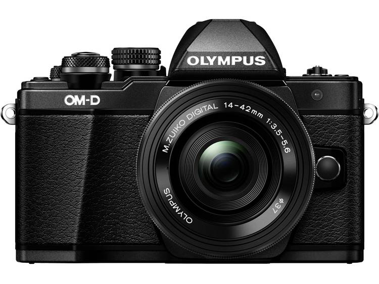 Olympus E-M10 Mark II systeemcamera Zwart + 14-42mm EZ + 40-150mm