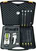 Laserliner MultiWet-Master Inspection Set Materiaalvochtmeter Meetbereik bouwvochtigheid 0 tot 40 %Vol. Meetbereik houtvochtigheid (bereik) 0 tot 90 %Vol. Contactloze IR-meting, Set, Temperatuurmeting, Voor hardhout