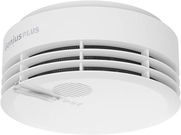 Hekatron Genius Plus Rookmelder  Incl. batterij (10 jaar) werkt op batterijen (Ø x h) 104 mm x 48 mm