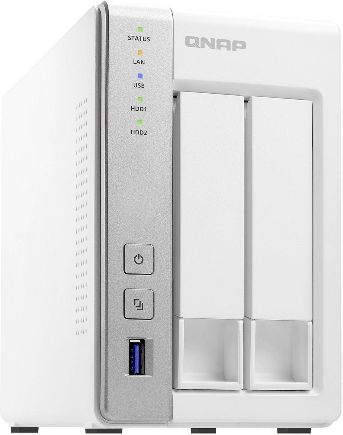 QNAP TS-231P TS-231P NAS-serverbehuizing 2 Bay | Conrad.nl