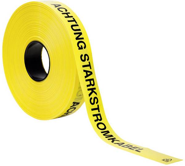 HellermannTyton 905-55110 Waarschuwingslint – krachtstroomkabel (l x b) 250 m x 40 mm