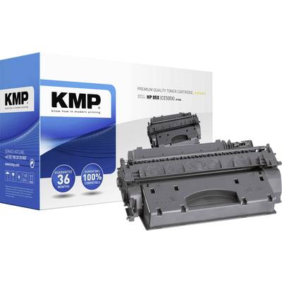 KMP H-T236 Toner  vervangt HP 05X Zwart 6500 bladzijden Compatibel Toner
